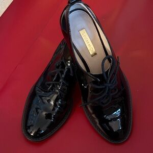Louise et Cie Black Patent Leather Loafers